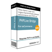 PHPLive Bridge Module for osCommerce